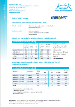 technické listy materiálů albromed